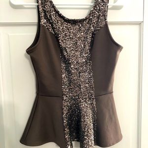 Women’s dressy sequins shirt